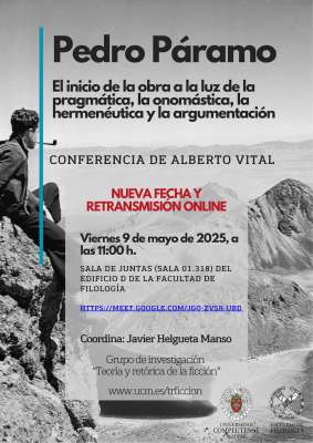 Conferencia de Alberto Vital sobre Pedro Páramo, de Juan Rulfo